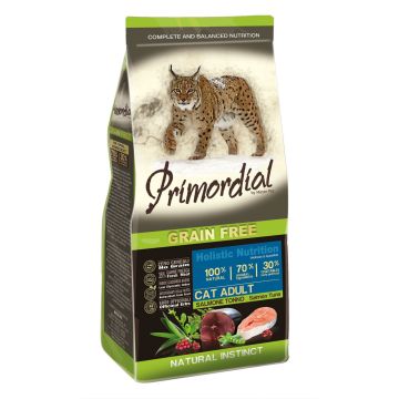 Primordial Gatto Adulto Salmone & Tonno 400 Gr
