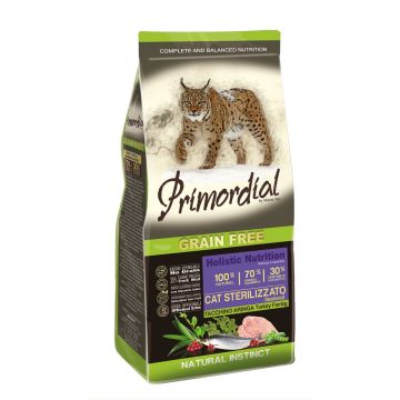 Primordial Gatto Adulto Sterilizzato Tacchino & Aringa 400 Gr