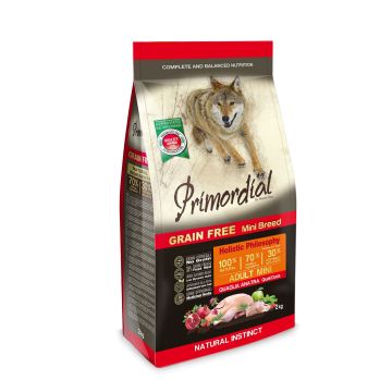 Primordial Cane Adulto Mini Quaglia & Anatra 2 Kg