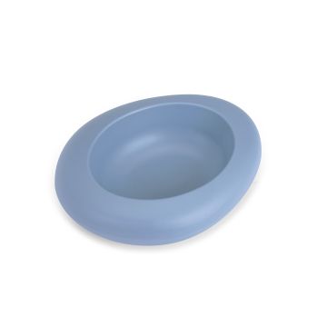Imac Ciotola Modello Ciottolo Doppio Azzurro 28.5X19X5 Cm