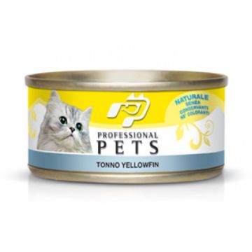 Pet Professional Gatto Adulto Tonno Yellowfin Lattina 70 Gr