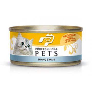 Pet Professional Gatto Adulto Tonno & Mais Lattina 70 Gr