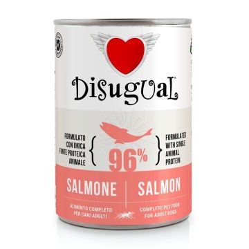 Disugual Cane Adulto Monoproteico Salmone Lattina 400 Gr