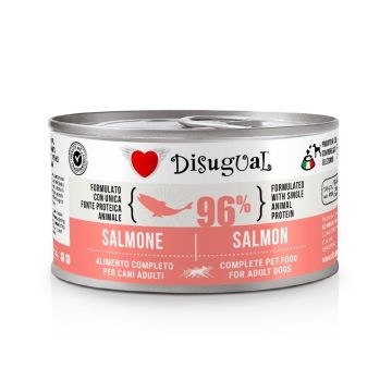 Disugual Cane Adulto Monoproteico Salmone Lattina 150 Gr