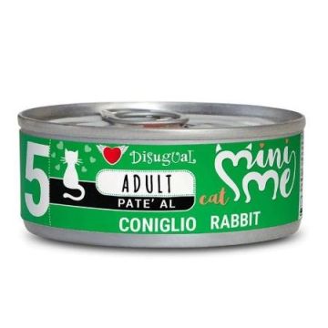Disugual Gatto Minime (5) Adulto Coniglio Lattina 85 Gr