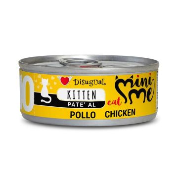 Disugual Gatto Minime (10) Kitten Pollo Lattina 85 Gr