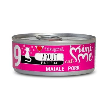 Disugual Gatto Minime (9) Adulto Maiale Lattina 85 Gr