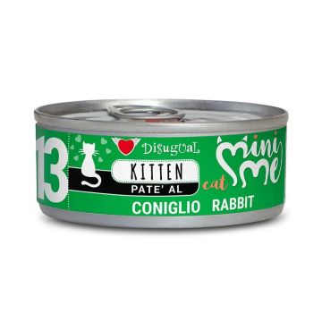 Disugual Gatto Minime (13) Kitten Coniglio Lattina 85 Gr