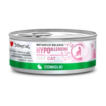 Disugual Gatto Diet Hypoallergenic Coniglio 85 Gr