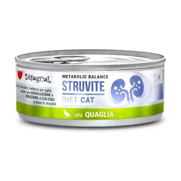 Disugual Gatto Diet Struvite Quaglia 85 Gr