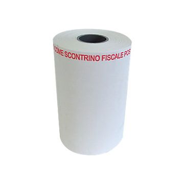 CARTA TERMICA PER SCONTRINO POS 57 MM x 18 MT CF. (10 ROTOLI)