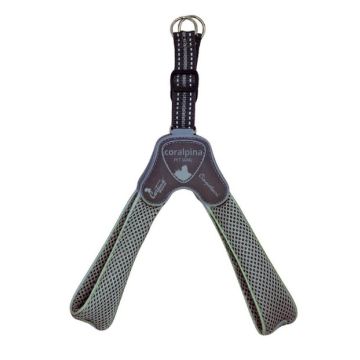 Coralpina Cane Pettorina 5Torri Tg. "7" 50-60 Cm Grigio