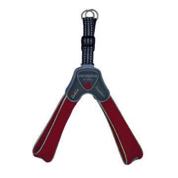 Coralpina Cane Pettorina 5Torri Tg. "8" 60-70 Cm Rosso Vino