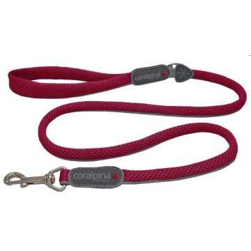 Coralpina Cane Guinzaglio 5Torri Per Tg. "7-8" Rosso Vino