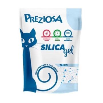 Preziosa Gatto Lettiera Igienica Silica Gel Talco 4 Kg