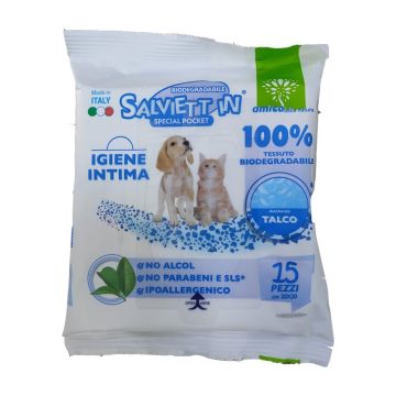Salviett In Salviette Special Pocket Igiene Intima Cf. (15 Pezzi) Talco