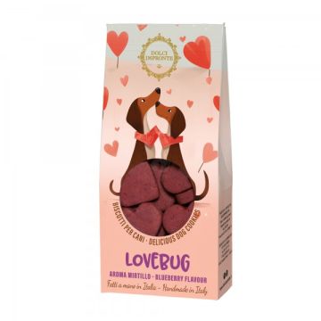 Dolci Impronte Cane Snack Biscotti "Love Bug" 80 Gr