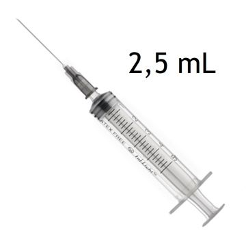 Siringa Pic Sterile 2,5Ml Ago 22Gx0.70X30 100 Pezzi
Nuova Referenza