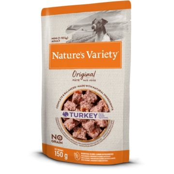Nature'S Variety Cane Original Pate' Adulto Mini Tacchino 150 Gr