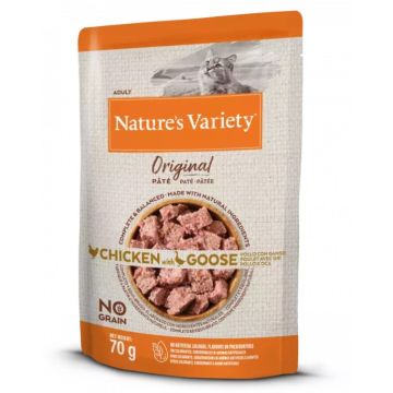 Nature'S Variety Gatto Original Pate' Adulto Pollo & Oca 70 Gr