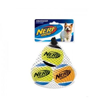 Nerf Gioco Palla Tennis Squek S 5.12Cm 3Pezzi