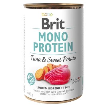Brit Care Cane Monoprotein Tuna&Sweet Potato 400 Gr