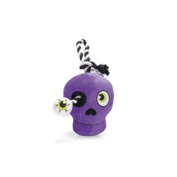 Beeztees Halloween Cane Gioco Peluche Skull 35X16,5X12 Cm