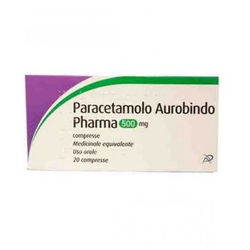 Paracetamolo 500mg 20compresse Auro