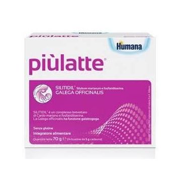Humana piulatte plus 14 bustine 