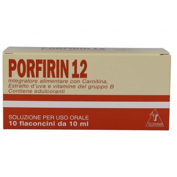 Porfirin 12 integratore 10flaconcini 10ml