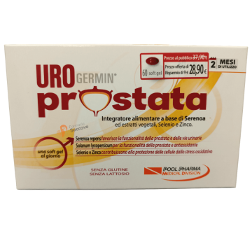 Urogermin Prostata Integratore Benessere Urinario 60 Capsule Softgel