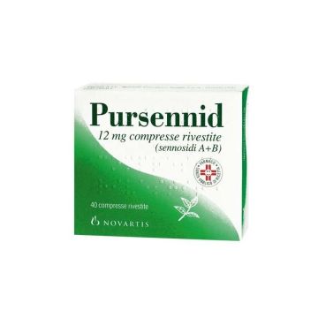 Pursennid 40 compresse rivestite da 12 mg