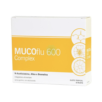 Mucoflu 600 complex 10 bustine
