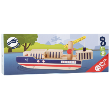 Legler nave portacontainer in legno