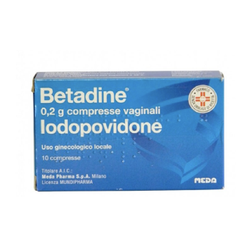 Betadine 10 compresse vaginali