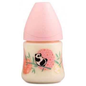 Suavinex biberon 150 anatomico s m1s panda rosa