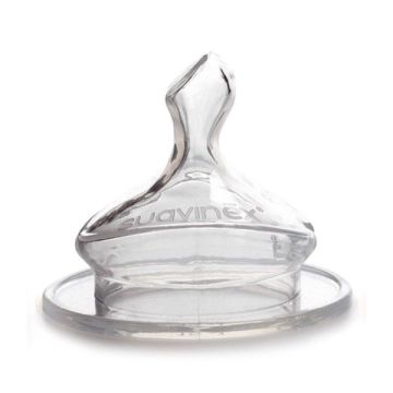 Suavinex tettarella anatomica in silicone s1m 2 pezzi