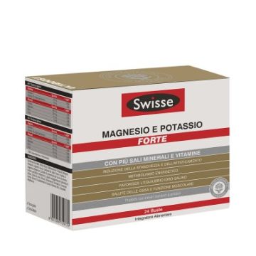 Swisse magnesio e potassio forte 24 bustine