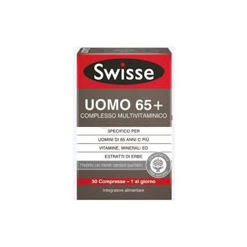 Swisse uomo 65+ complesso multivitaminico 30 compresse