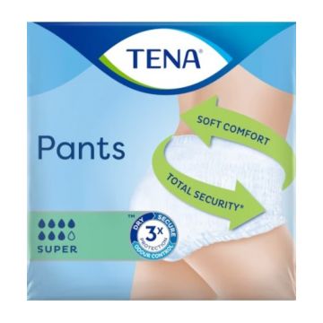 Tena Pants Super Mutandine Assorbenti M 10 Pezzi