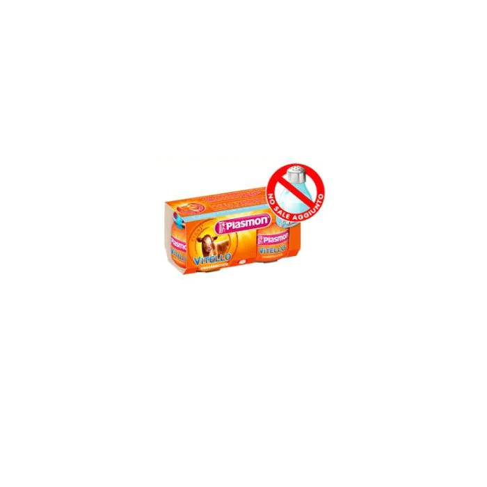 Plasmon Omog Vitello 120gx2pezzi Plasmon Omog Vitello 120gx2pezzi