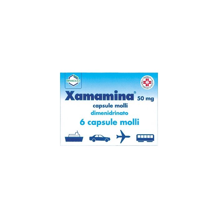 Xamamina 6 capsule da 50 mg Xamamina 6 capsule da 50 mg