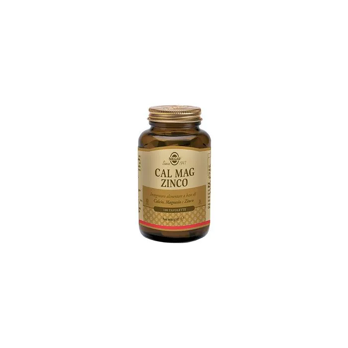 Cal mag zinco 100 tavolette solgar Cal mag zinco 100 tavolette solgar