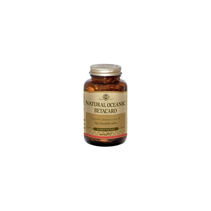 Natural oceanic betacarotene 60 perle Natural oceanic betacarotene 60 perle