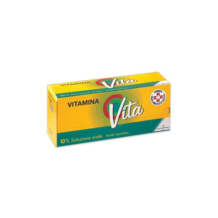 Vitamina C Vita 1g Acido Ascorbico Soluzione Orale 10 Flaconcini Vitamina C Vita 1g Acido Ascorbico Soluzione Orale 10 Flaconcini