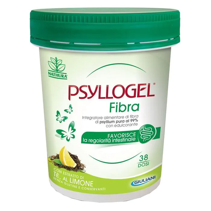 Psyllogel Fibra Integratore Intestinale Gusto Tè Al Limone Senza Zucchero 170 g