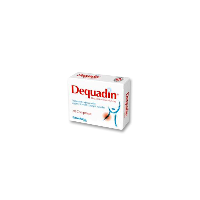 Dequadin 20compresse 0,25mg Dequadin 20compresse 0,25mg
