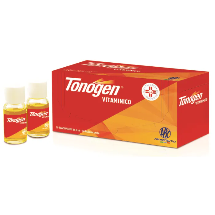Tonogen Vitaminico Soluzione Orale 10 Flaconcini