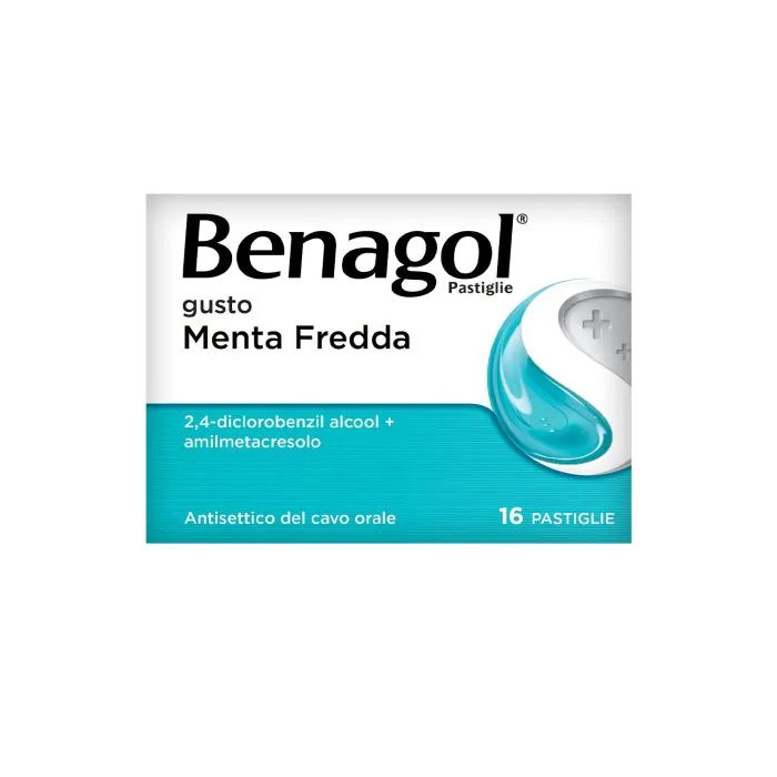 Benagol Pastiglie Menta Fredda Antisettico Cavo Orale 16 Pastiglie Benagol Pastiglie Menta Fredda Antisettico Cavo Orale 16 Pastiglie