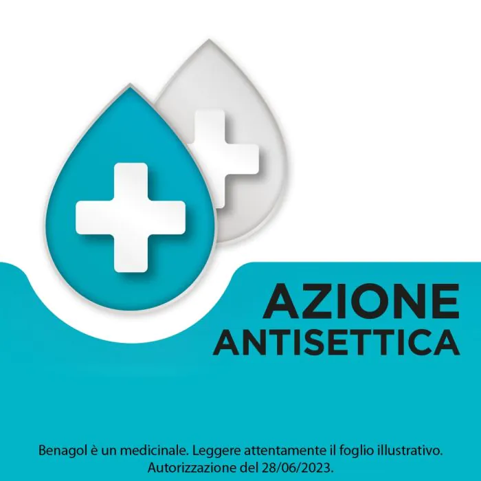 Benagol Pastiglie Menta Fredda Antisettico Cavo Orale 16 Pastiglie